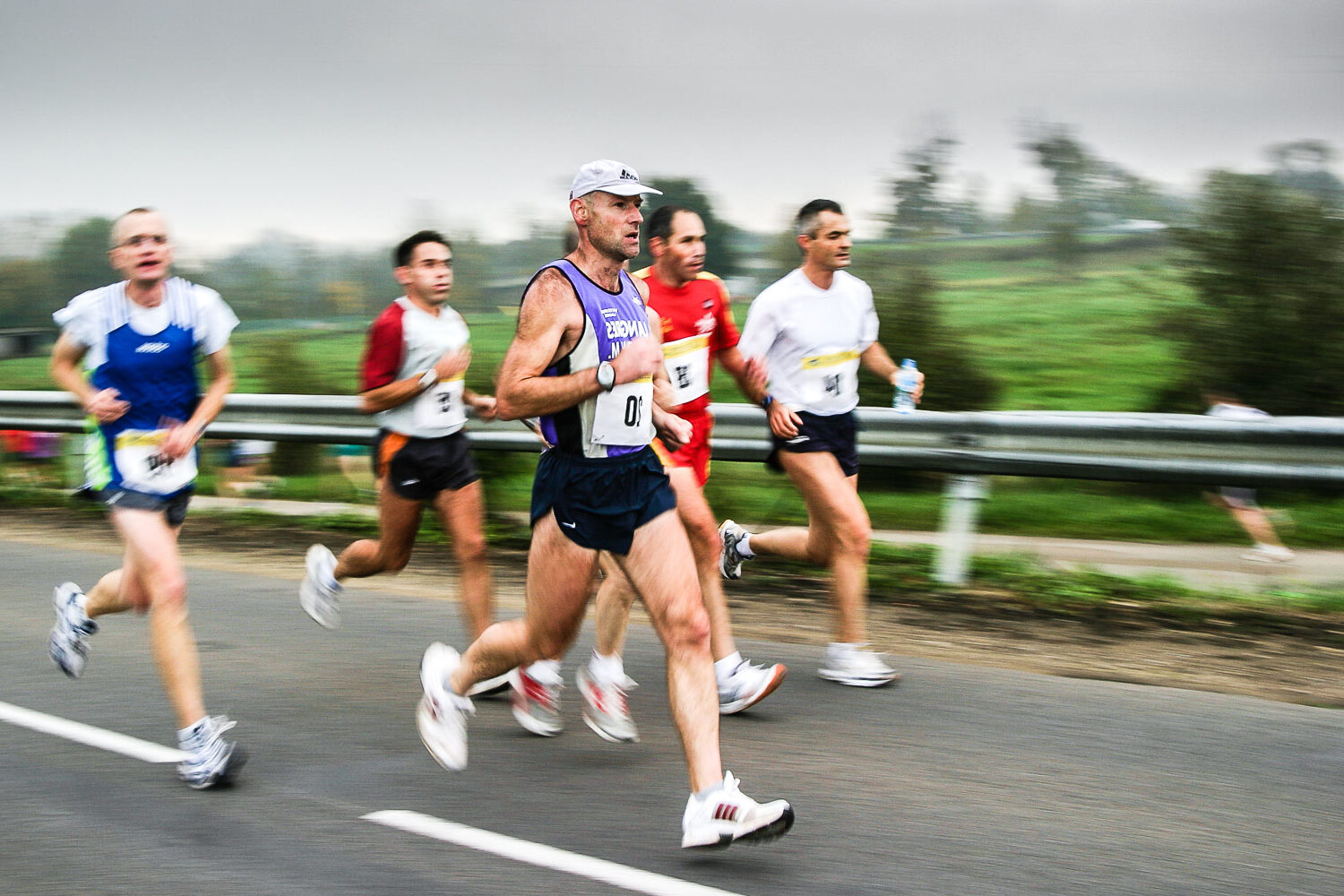 photo de coureurs au marathon