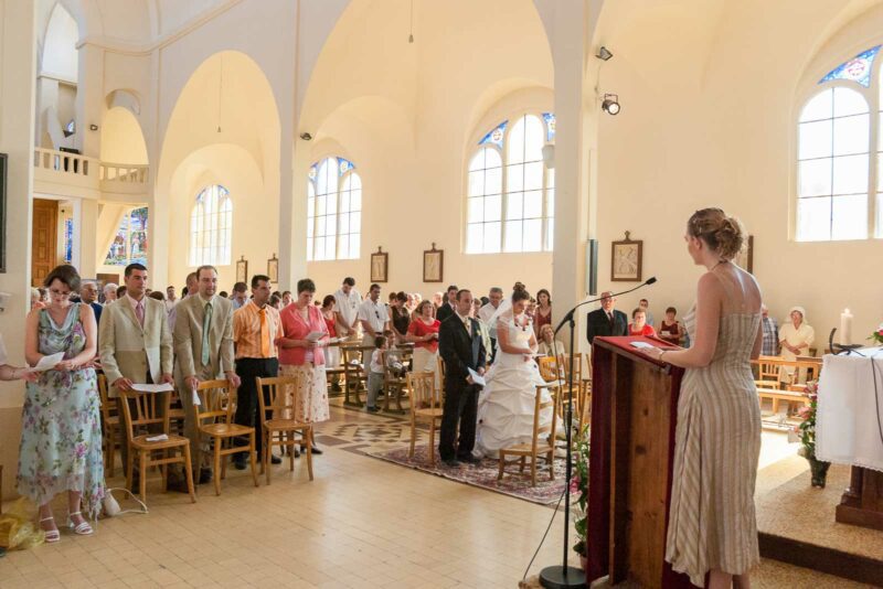 Mariage église de Migennes